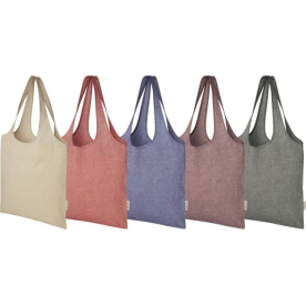 Sac shopping tendance en coton recyclé 40x39 cm - 150gr| Sacpub