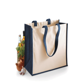 Sac cabas classique en jute - 340 g/m2 - personnalisable