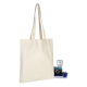 Sac coton Naturel Anses longues publicitaire personnalisable | Sacpub