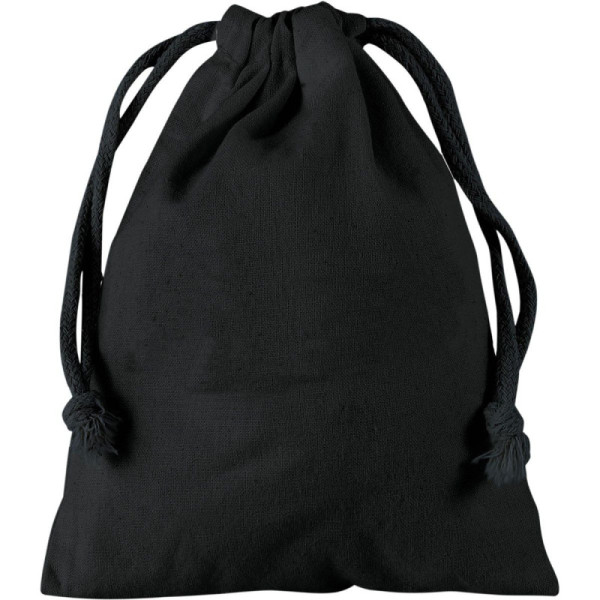 Bolsa de algodón negro 30x45 cm - sacpub