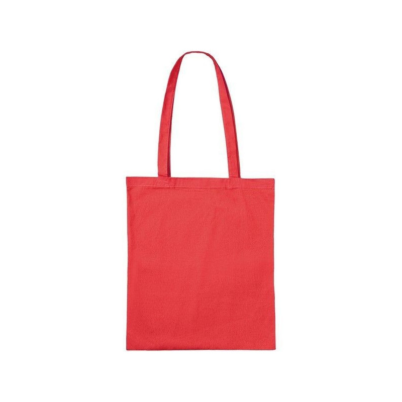 Bolsa de algodón roja 38x42 155gr