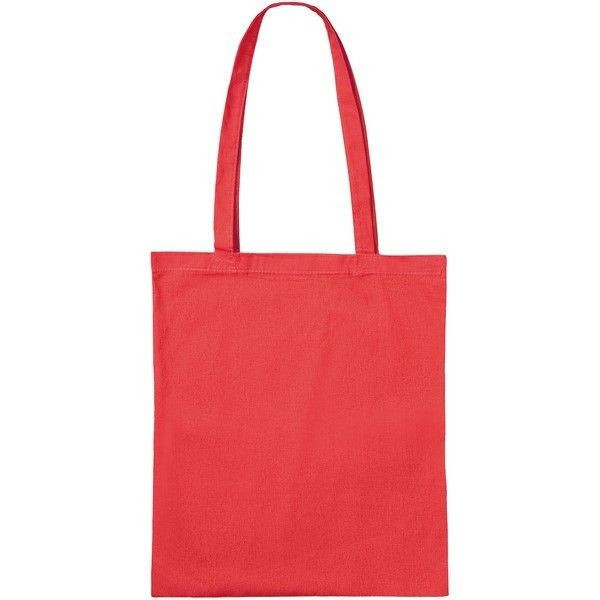 Bolsa de algodón roja 38x42 155gr personalizada por Sacpub