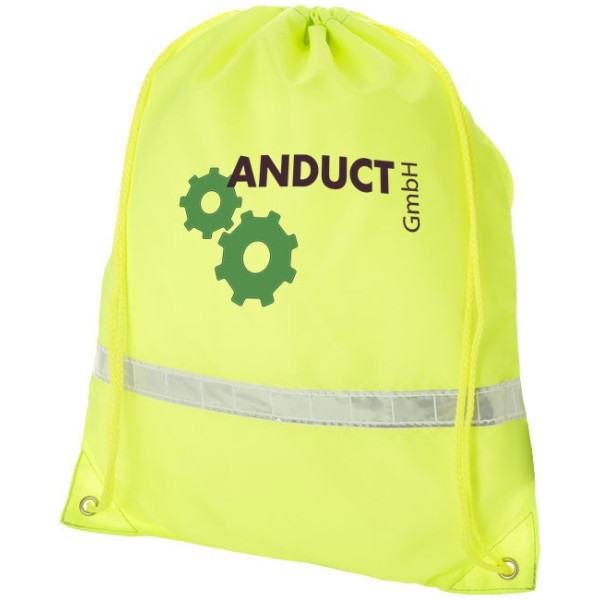 Mochila reflectante de seguridad impresa en Francia por sacpub.com