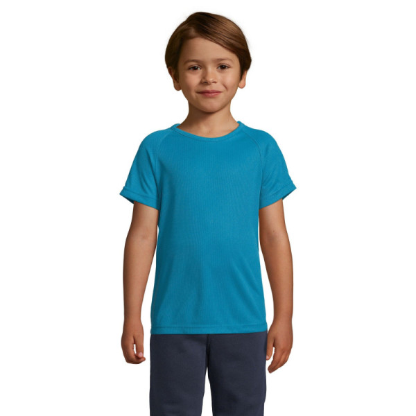 CAMISETA INFANTIL CON MANGAS RAGLÁN