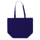 gots made in france bolsa tote de algodón orgánico personalizable logo sacpub azul